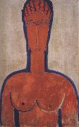 Amedeo Modigliani Large Red Bust (mk39) Spain oil painting artist